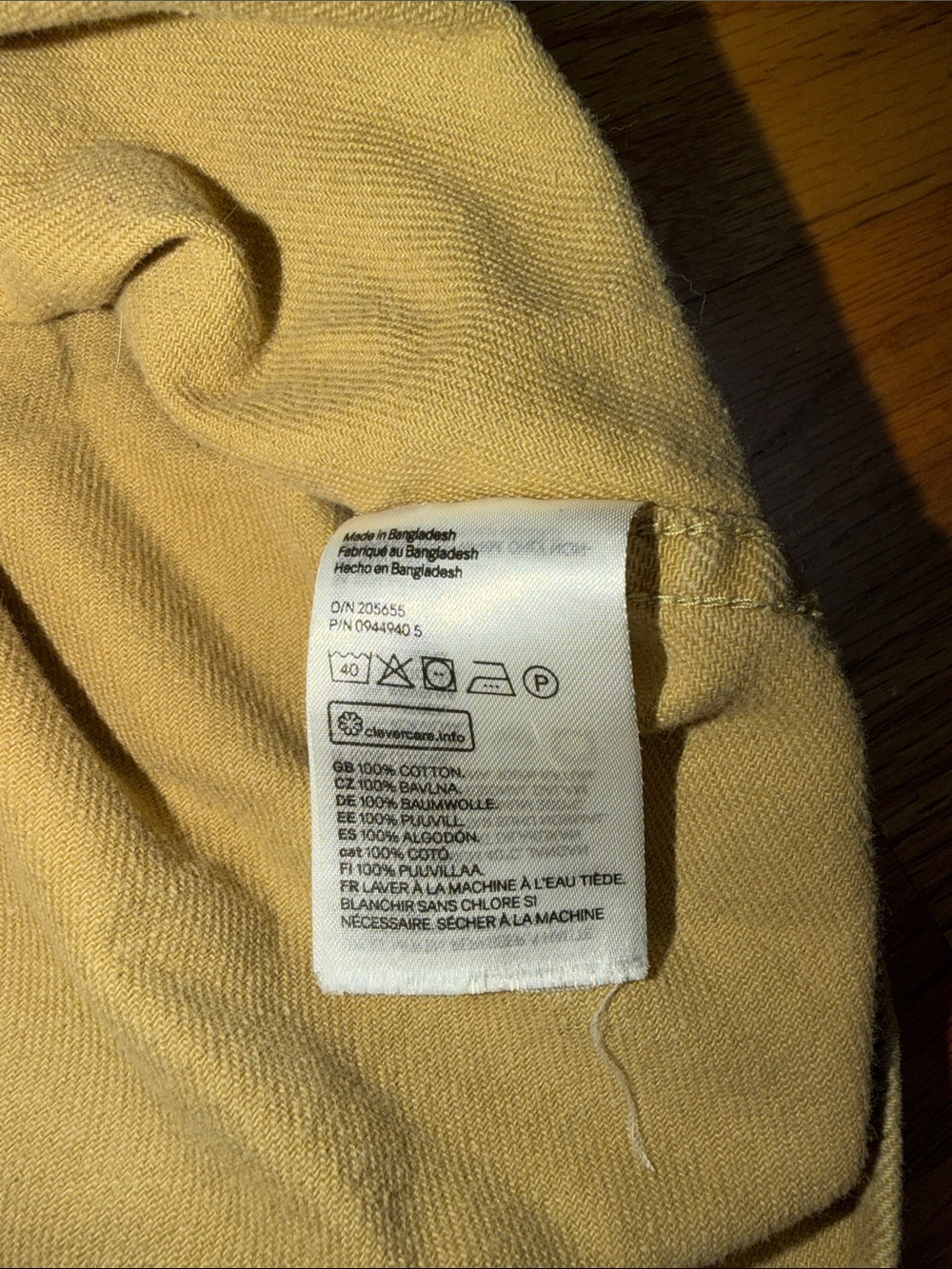 H&M Men's Light Tan Button-Down Casual Shirt Jacket - Picture 5 of 8